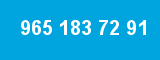 965 183 72 91